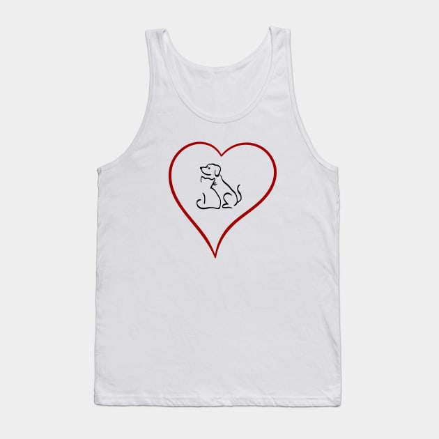 Love Cats and Dogs Tank Top by SandraKC